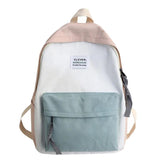 Women's Large Capacity Waterproof Nylon Backpack