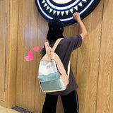 Women's Large Capacity Waterproof Nylon Backpack