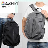 Men USB Charging Laptop Backpack Waterproof School Bag