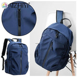 Men USB Charging Laptop Backpack Waterproof School Bag