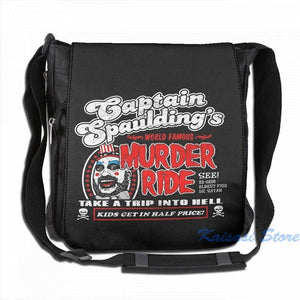 Funny Captain Spaulding Murder Ride USB Charge Backpack