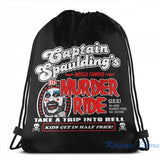 Funny Captain Spaulding Murder Ride USB Charge Backpack