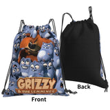 Grizzy And The Lemmings 1 Backpacks Cord Bag Women'S Bags Bag Bags Women Pouch D