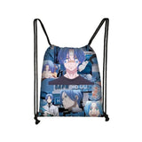 SK8 The Infinity Drawstring Backpack Men Women Student Travel Bags