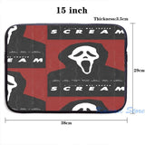Ghostface USB Charge Backpack Men Women School Travel Laptop Bag
