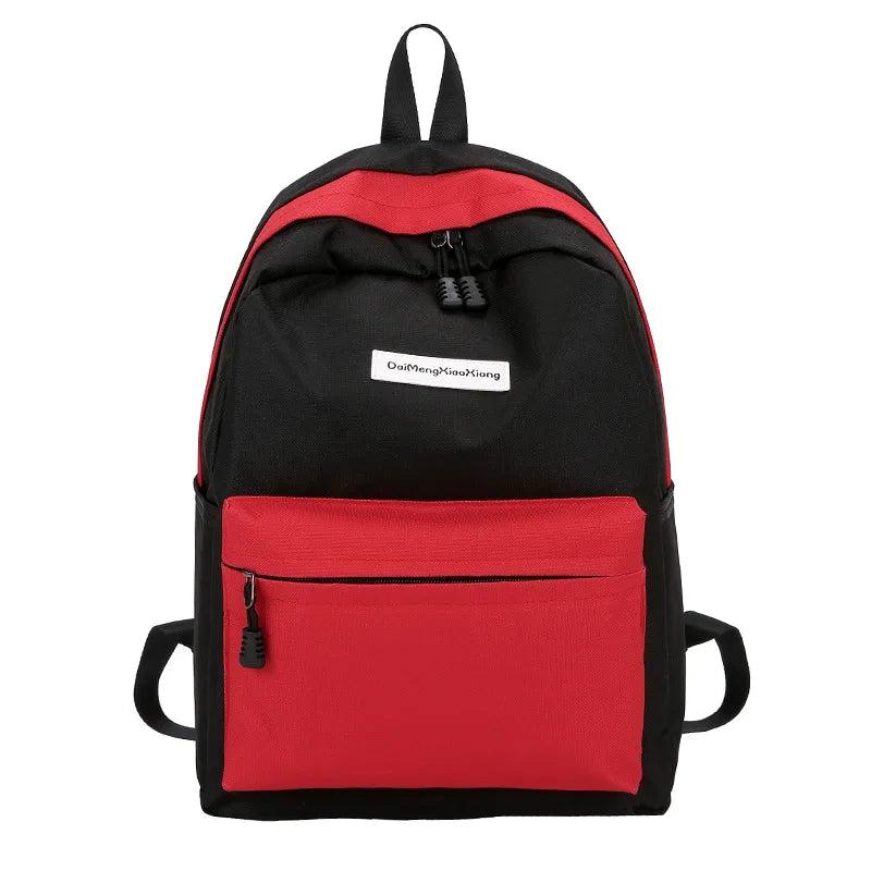 Harajuku Canvas Backpack Women School Bags Students Rucksack Bookbags
