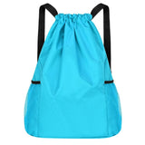 Women Sports Drawstring Bags Portable Fitness Backpack Waterproof Gym Bag