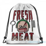 Funny Pudge Butcher Dota 2 VALVE SHIRT USB Charge Backpack