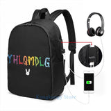 YHLQMDLG - Bad Bunny USB Charge Backpack