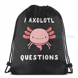 Axolotl USB Charge Backpack School Travel Laptop Bag