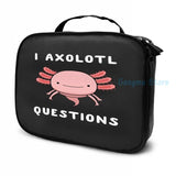 Axolotl USB Charge Backpack School Travel Laptop Bag