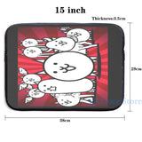 Funny Graphic Print Battle Cats USB Charge Backpack