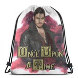 Funny Graphic Once Upon A Time Captain Hook USB Charge Backpack