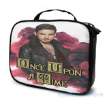 Funny Graphic Once Upon A Time Captain Hook USB Charge Backpack