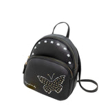 Solid Mini Backpack Casual Small Bags For Women Girls All-match Bags