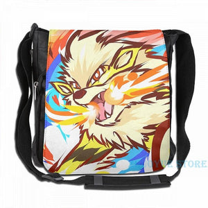 Arcanine USB Charge Backpack Funny Graphic Print School Bag