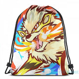 Arcanine USB Charge Backpack Funny Graphic Print School Bag