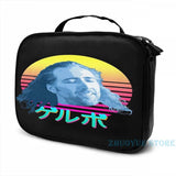 Nicolas Cage USB Charge Backpack Funny Graphic Print School Travel Laptop Bag