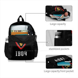 1904 Travel Laptop School Backpack Bag