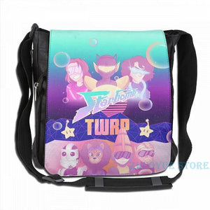Starbomb TWRP Vaporwave USB Charge Backpack School Travel Laptop Bag