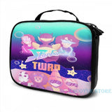 Starbomb TWRP Vaporwave USB Charge Backpack School Travel Laptop Bag