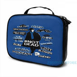 Sherlock Quotes USB Charge Backpack Travel Bag School