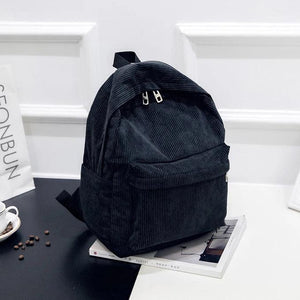 Corduroy Women's School Backpack