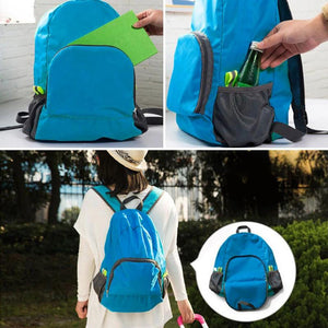Packable Chest Pattern Backpack Folding Lightweight Daypack