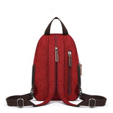 Lady Small Casual Backpack Female Leisure Chest Bag