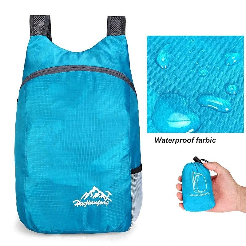 Waterproof Travel Backpack Foldable Backpack Lightweight Hiking Camping Rucksack