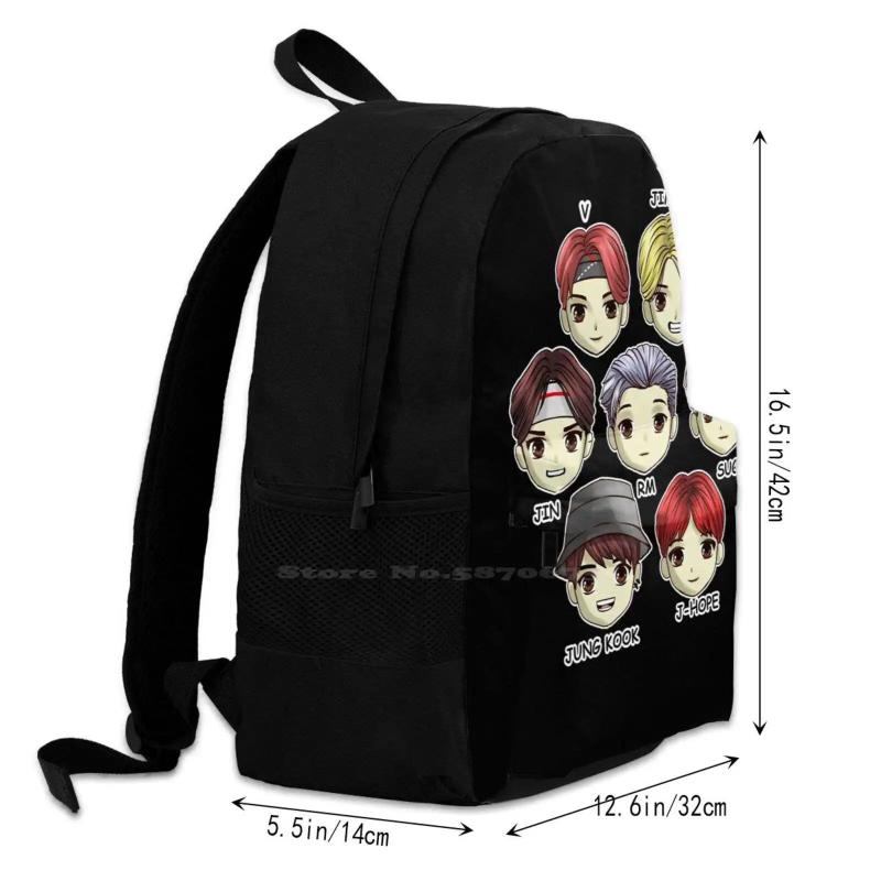 Chibi Army Backpack - Cute Chibi Version Bags