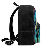 Greeny Reddy Bag Backpack Abstract Damelibellule