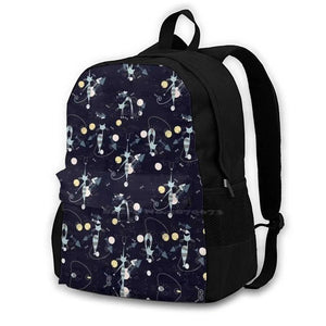 Happy Cats Travel Laptop Bagpack Bags Cats Cat Chat Chats Happy Nice Pink Pinky