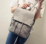 ETN BAG 081516 PU Leather Student School Backpack