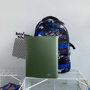 Nylon College Backpack Travel Bag Men Women School Student Laptop