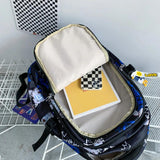 Nylon College Backpack Travel Bag Men Women School Student Laptop