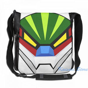 Funny Graphic Jeeg Robot USB Charge Backpack School Travel Laptop Bag