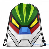 Funny Graphic Jeeg Robot USB Charge Backpack School Travel Laptop Bag