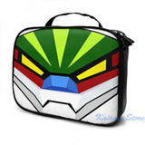 Funny Graphic Jeeg Robot USB Charge Backpack School Travel Laptop Bag