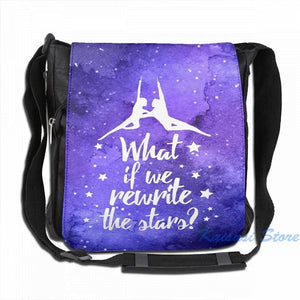 Rewrite the Stars Galaxy USB Charge Backpack Men Women Travel Laptop Bag