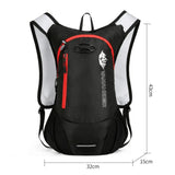 Water Resistant Sports Backpack with Hydration Bag