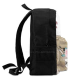 Deer Backpack Student School Laptop Travel Bag Brown