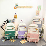 Travel Hit Nylon Backpack Large Capacity Knapsack Handbags
