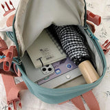Mini Girls Backpack Waterproof Nylon Casual Ladies School Bag