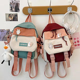 Mini Girls Backpack Waterproof Nylon Casual Ladies School Bag