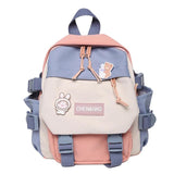 Mini Girls Backpack Waterproof Nylon Casual Ladies School Bag