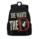 She Wants The D Shirt - D Backpacks - D Bags
