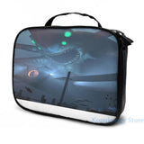 Funny Subnautica USB Charge Backpack - School Travel Laptop Bag