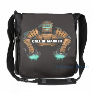 Funny Graphic Call of Marker Dead Space USB Charge Backpack Men School Bag