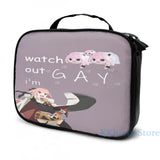 Funny Astolfo USB Charge Backpack School Travel Laptop Bag